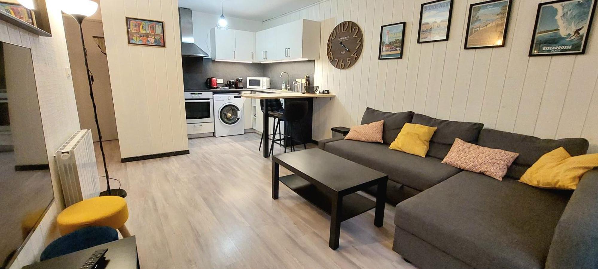 Bassin D'Arcachon Ares Charmant T2 Jardin 아파트 외부 사진